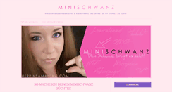 Desktop Screenshot of minischwanz.com